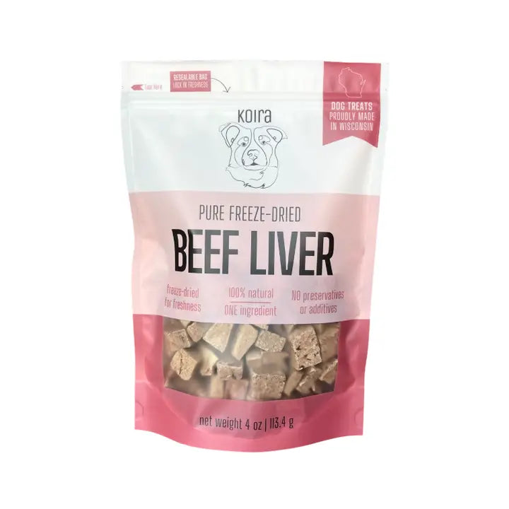 Freeze-Dried Beef Liver Dog Treats