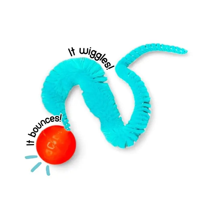 Squiggly Worm Cat Toy