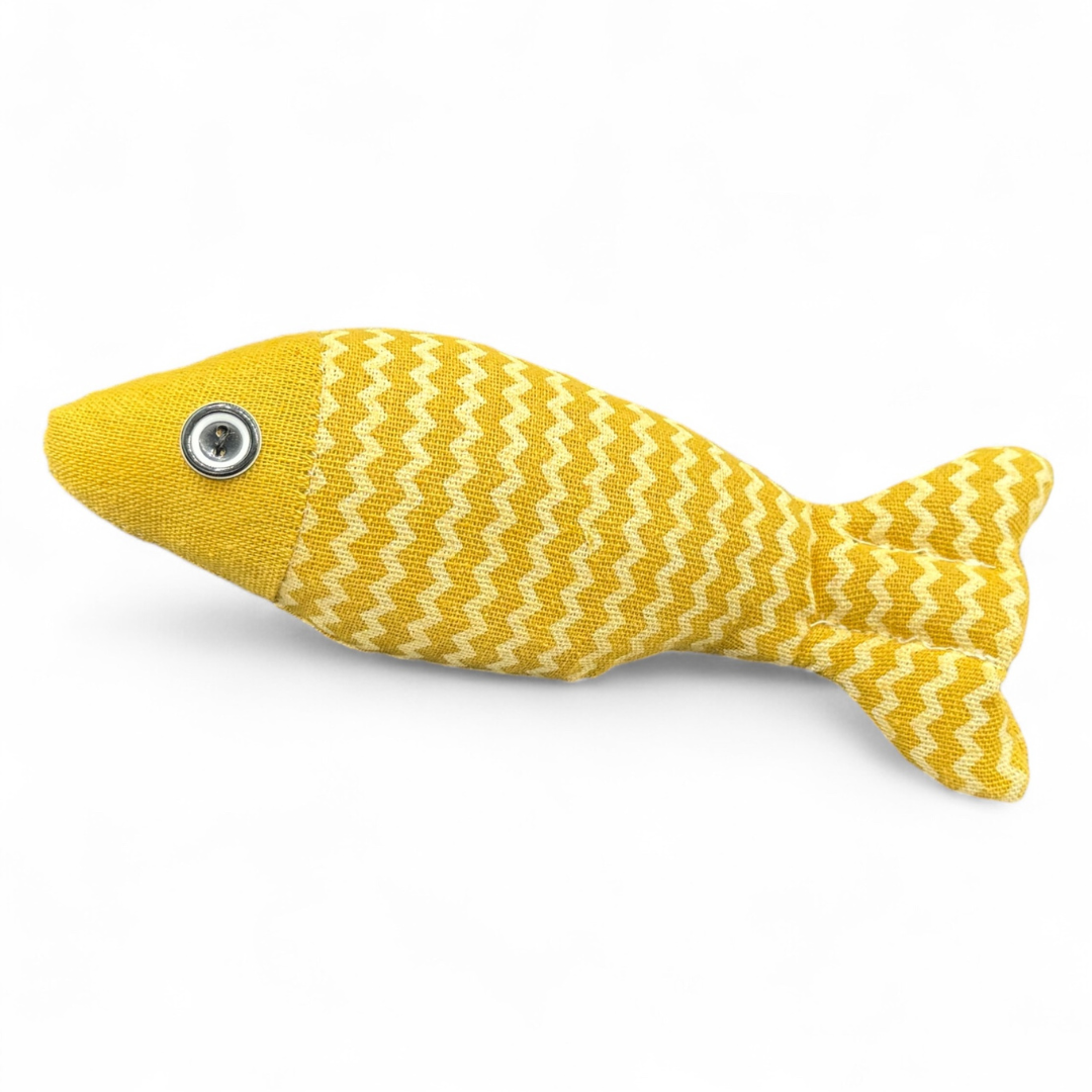 Gone Fishin' Fish Catnip Kicker Cat Toy