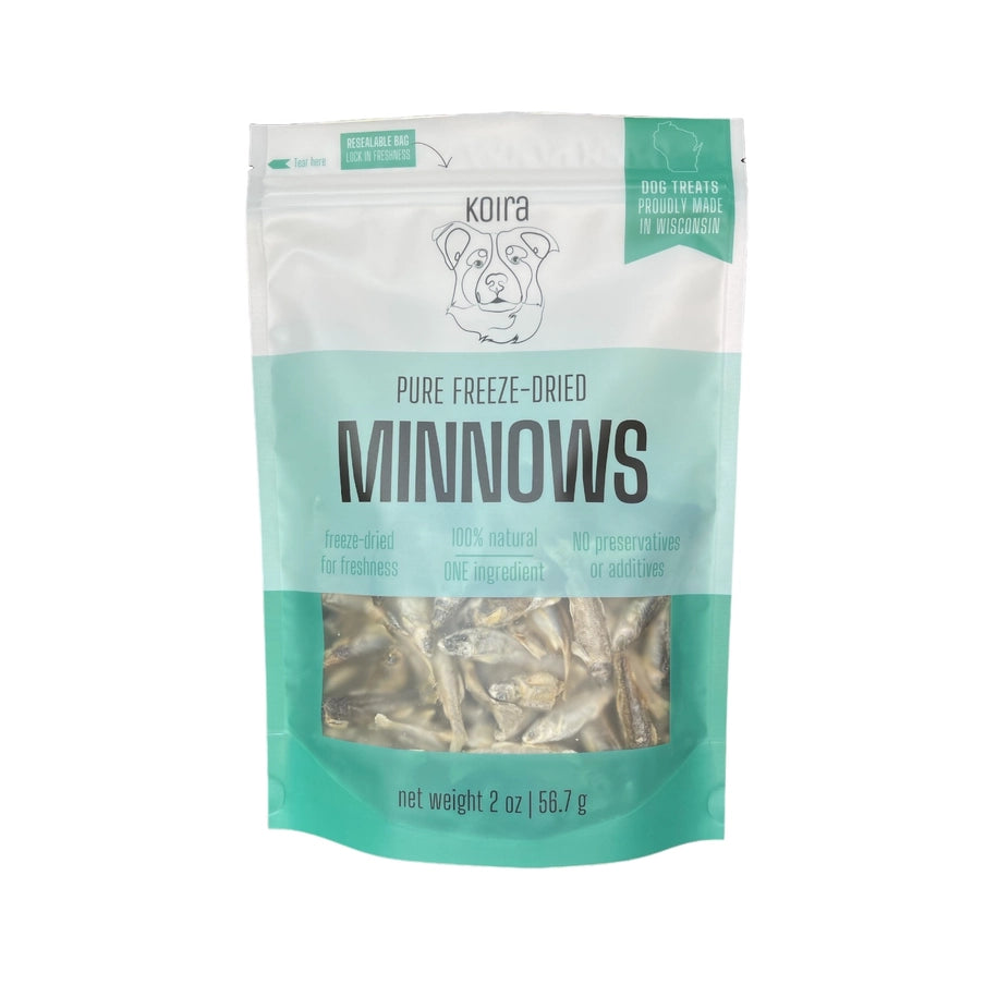 Freeze-Dried Minnows Protein-Packed Dog Treats