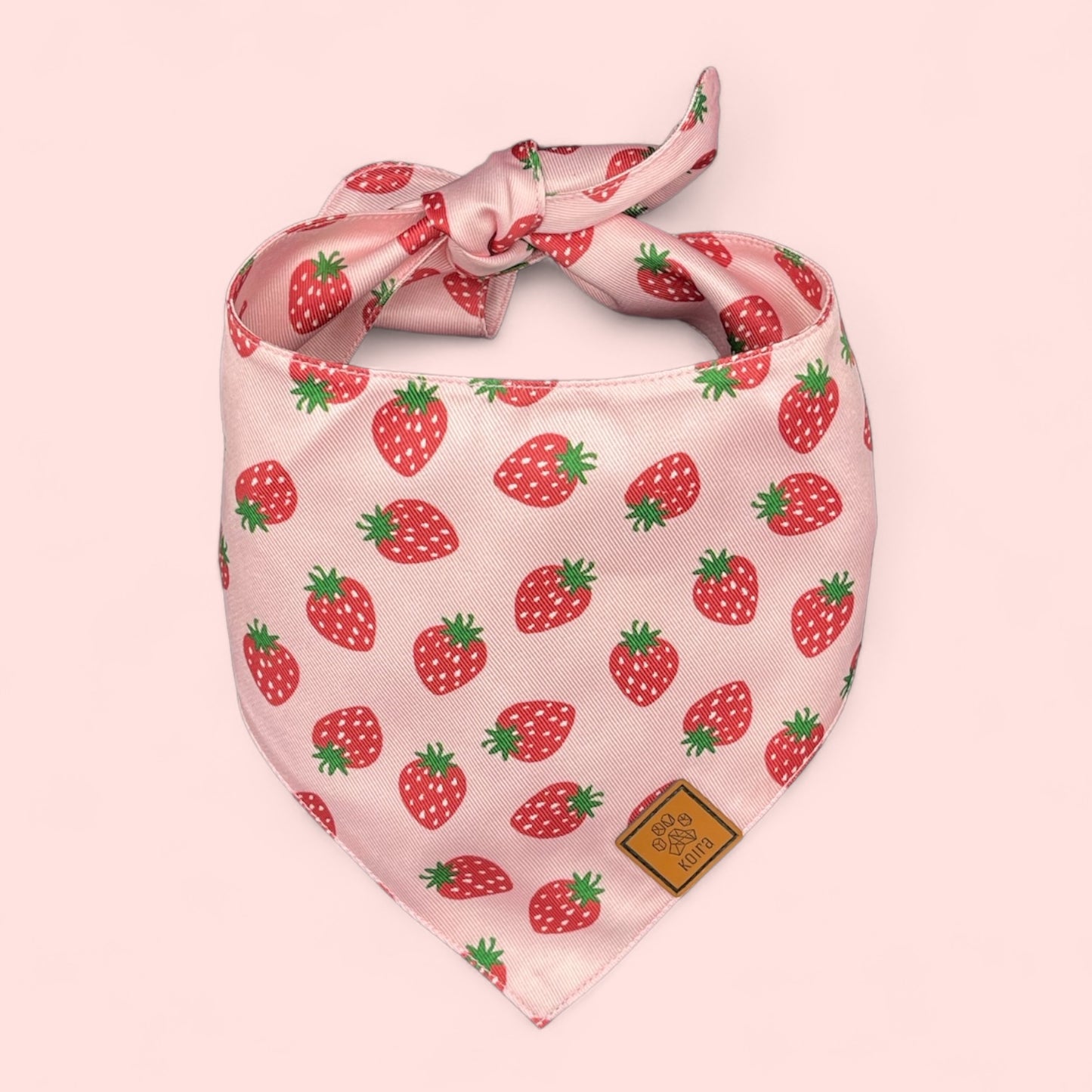 Summer Strawberry Dog Bandana