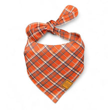 Fall Plaid Dog Bandana