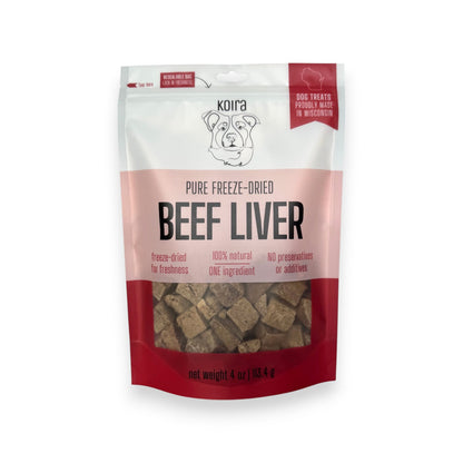 Freeze-Dried Beef Liver Dog Treats