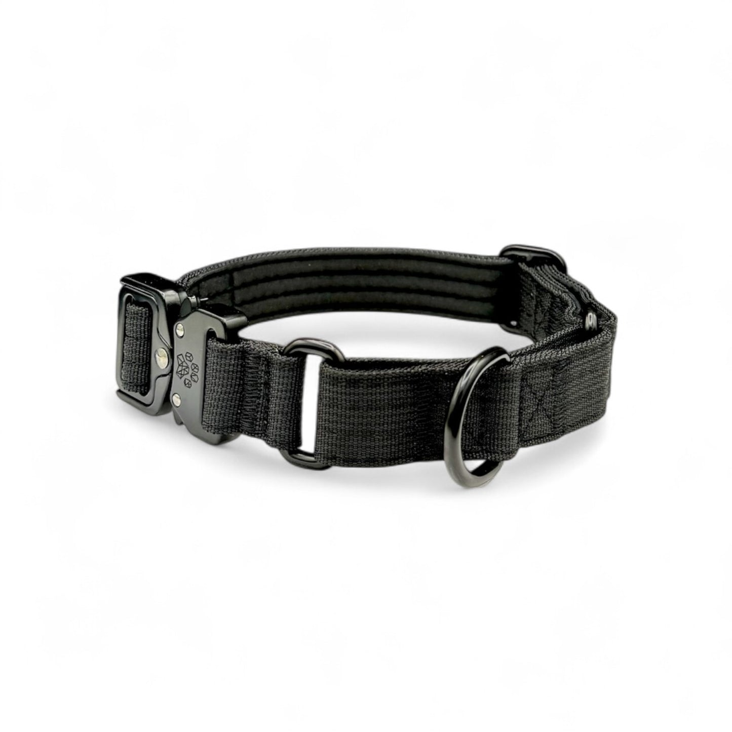 Black Koira Martingale Dog Collar – Essential Line
