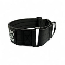 Black Koira Sighthound Collar – No-Buckle Martingale