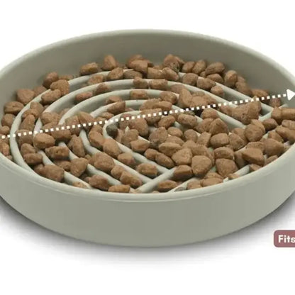 Rainbow Silicone Slow Feeder Lick Mat with Suction