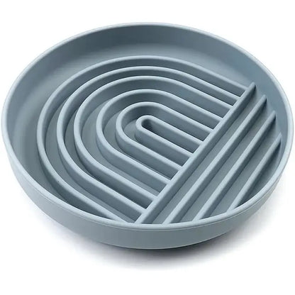 Rainbow Silicone Slow Feeder Lick Mat with Suction