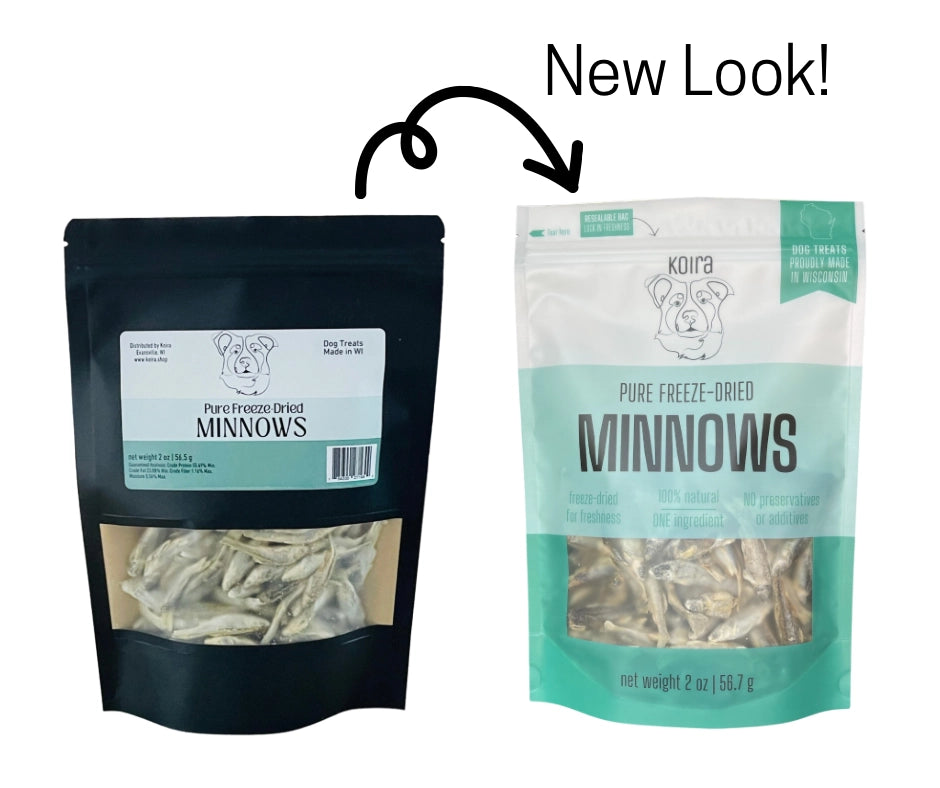 Freeze-Dried Minnows Protein-Packed Dog Treats