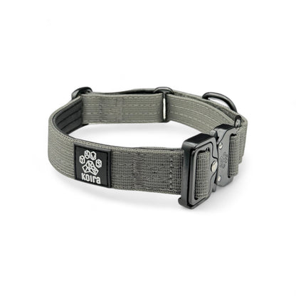 Gray Koira Martingale Dog Collar – Essential Line