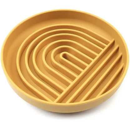 Rainbow Silicone Slow Feeder Lick Mat with Suction