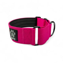 Pink Koira Sighthound Collar – No-Buckle Martingale